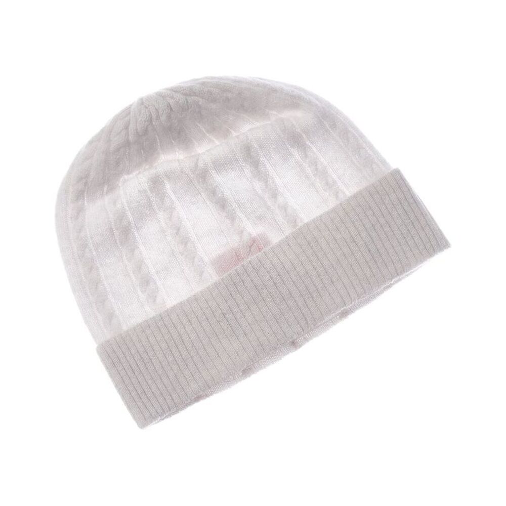 Brodie Cashmere Cable Pom Pom Cashmere Hat